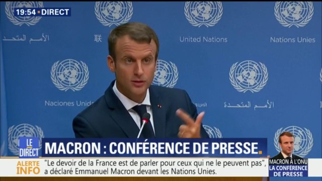 Macron: Mon ennemi en Syrie, ce sont les terroristes islamistes