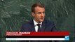 REPLAY: President Macron addresses the UN General Assembly for the first time