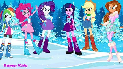 My Little Pony MLP Equestria Girls Transforms with Animation Into WINX CLUB Winter