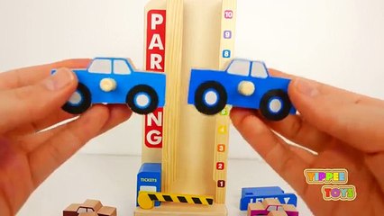Learn Counting and Colors with Stacking Toy Cars