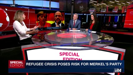 i24NEWS DESK | 61 million Germans prepare to cast ballots | Tuesday, September 19th 2017