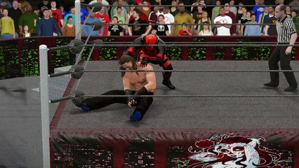 WWE 2K17 big cass v deadpool