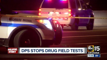 Скачать видео: Policy change bars Arizona troopers from field-testing drugs