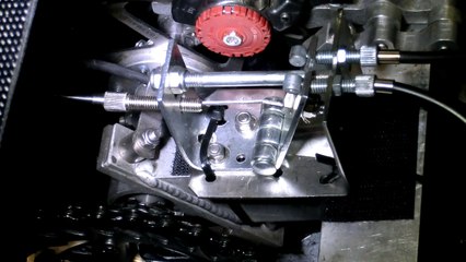 Velomobile QuattroVelo 004 - Rear brakes weakener