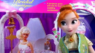 À demoiselle dhonneur Robe gelé reine vers le haut en haut mariage Disney elsa barbie boutique playset cookiesw