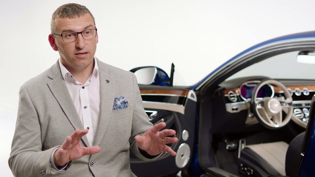 The new Bentley Continental GT - Darren Day, Head of Interior Design, Bentley Motors