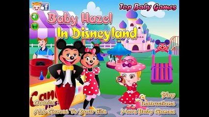 Baby Hazel In Disneyland - Baby Hazel Games