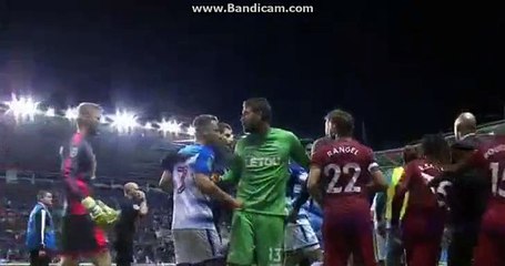 Reading - Swansea : Combat général en plein match 19-09-2017