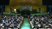 France's Macron at UN defends Iran deal