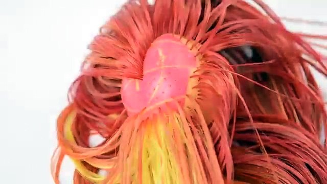 DC SuperHero Girls Starfire Doll Reroot Custom OOAK Process Tutorial