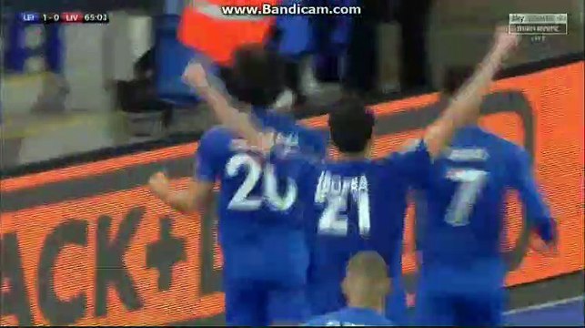 Shinji Okazaki Goal HD - Leicester City 1-0 Liverpool 19.09.2017