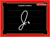 Cursive Capital Letters Writing | Pioneers Education | Learn English