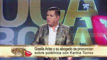 Gisella Arias y su abogado se pronuncian sobre polémica con karina Torres pRATE 3