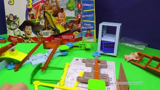 TOY STORY Disney Pixar Toy Story Woody and Buzz Sunnside Breakout Toys Video Unboxing
