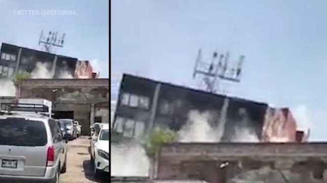 Les images du séisme de magnitude 7,1 au Mexique