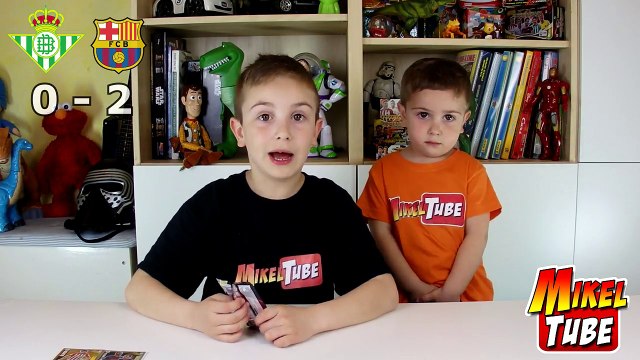 Predicción Adrenalyn XL BETIS VS. BARÇA en Mikel Tube