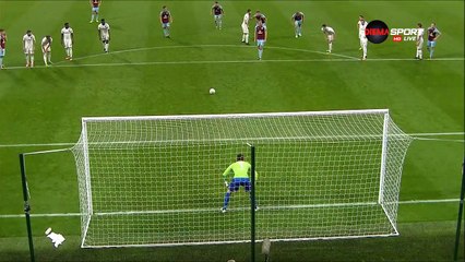 1-1 Chris Wood Penalty Goal England  Football League Cup  Round 3 - 19.09.2017 Burnley FC 1-1...