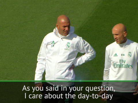 Zidane reveals contract renewal - before Real Madrid!