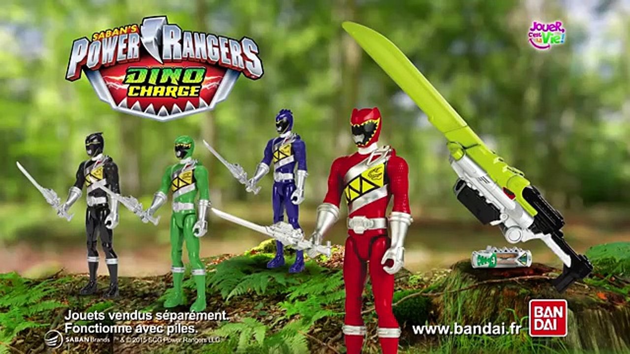 Power Rangers Dino Charge Mixx N Morph Jouets Bandai TV Full HD Publicité Compilation