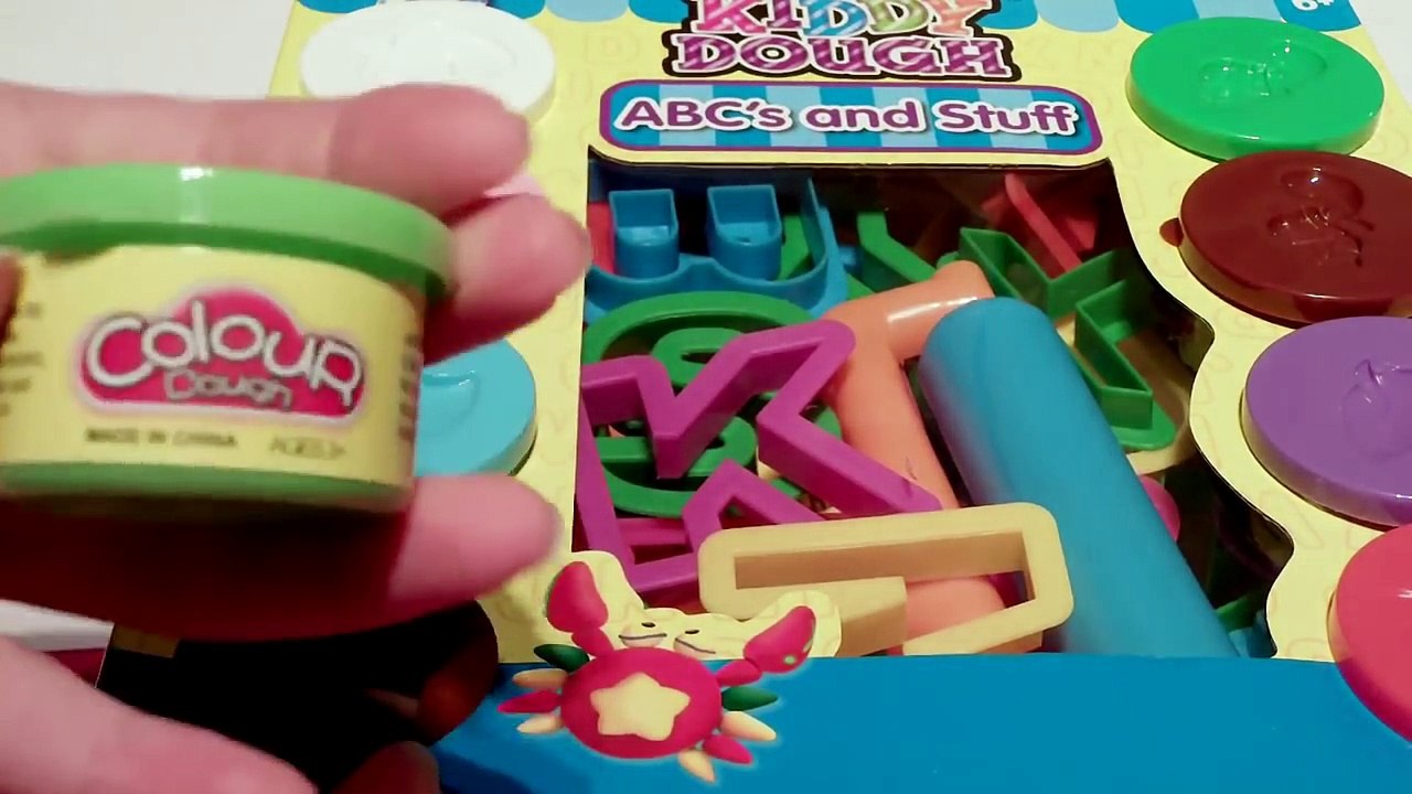 Abecedario best sale play doh