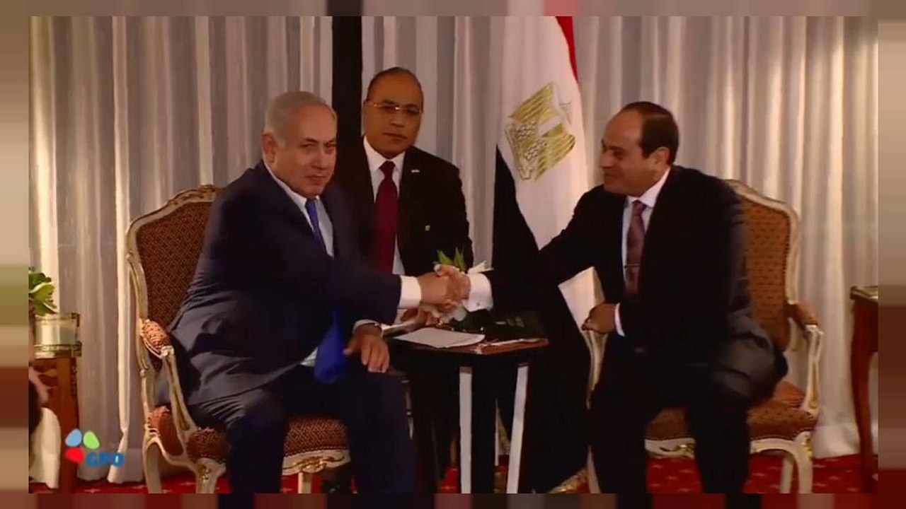 First meeting for Netanyahu and al-Sisi