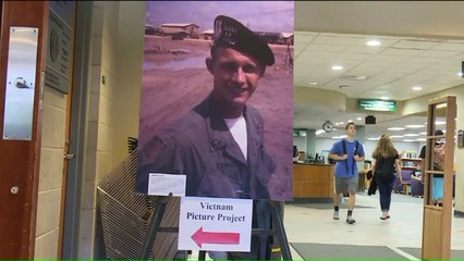 Vietnam Veteran Gives Back to University by Helping with Photography Project