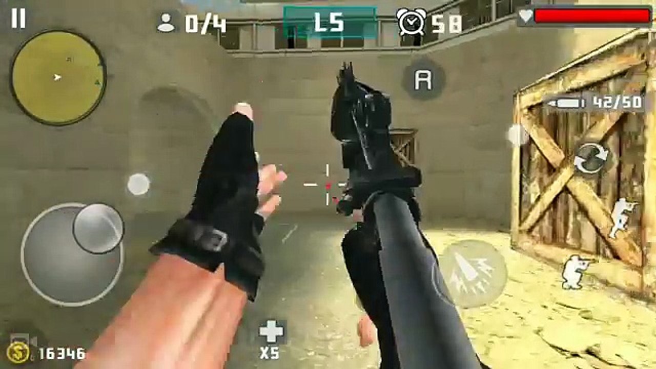 Top 5 Free Offline Android Game Like Counter strike Under 100MB || pt.1 ✔