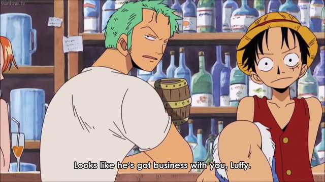 Luffy meets Bellamy for the first time - Bellamy punches Luffy #498