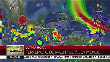 México: EPN interrumpe viaje a Oaxaca para evaluar daños en CDMX