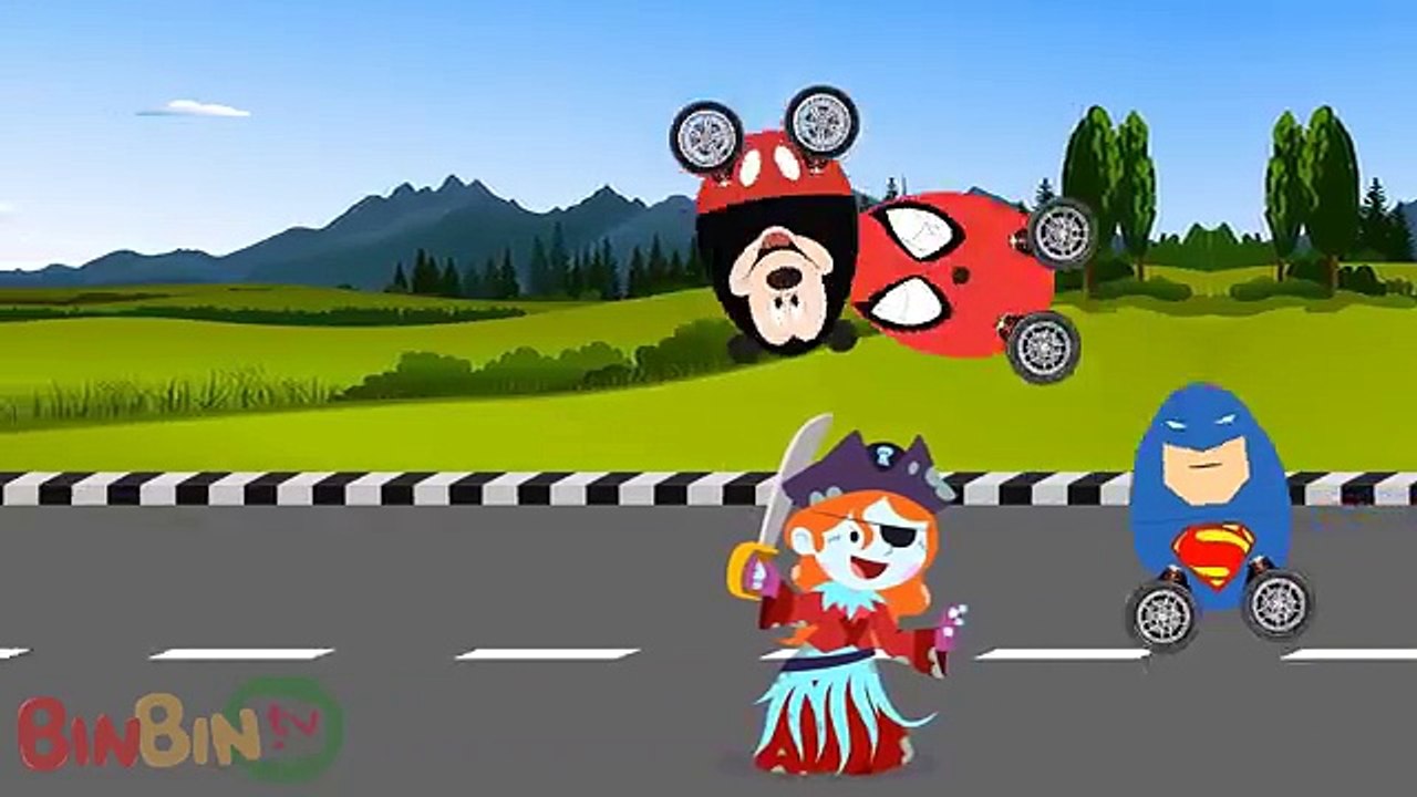 Pacman Monster Trucks For Children Cartoons & Eggs Trucks - Surprise Eggs For Kids Halloween