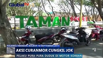 Pencuri Spesialis Congkel Jok Motor Diringkus