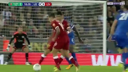 All Goals & Highlights Liverpool 0-2 Liecster City - EFL 19-9-2017