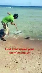 God shall make your enemies busy...