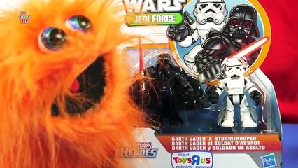 Download Video: Darth Vader & StormTrooper Star Wars Jedi Force Playskool Heroes Toy Review