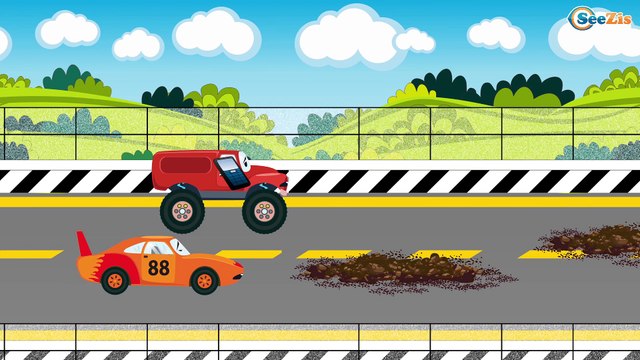 Construction Trucks: The Yellow Bulldozer and his FRIENDS - Cars & Trucks Cartoon for kids