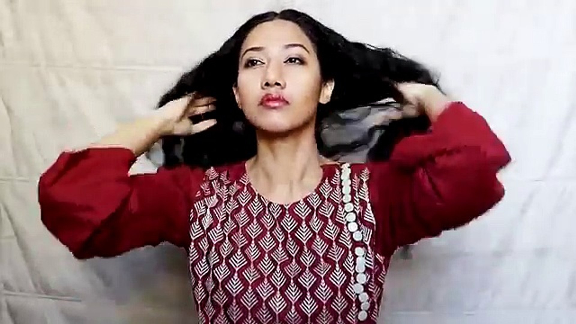 Indian Party Hairstyles Easy Heatless Messy Bun Indian
