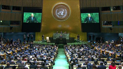Trump amenaza ante la ONU a estados "paria" como Corea del Norte