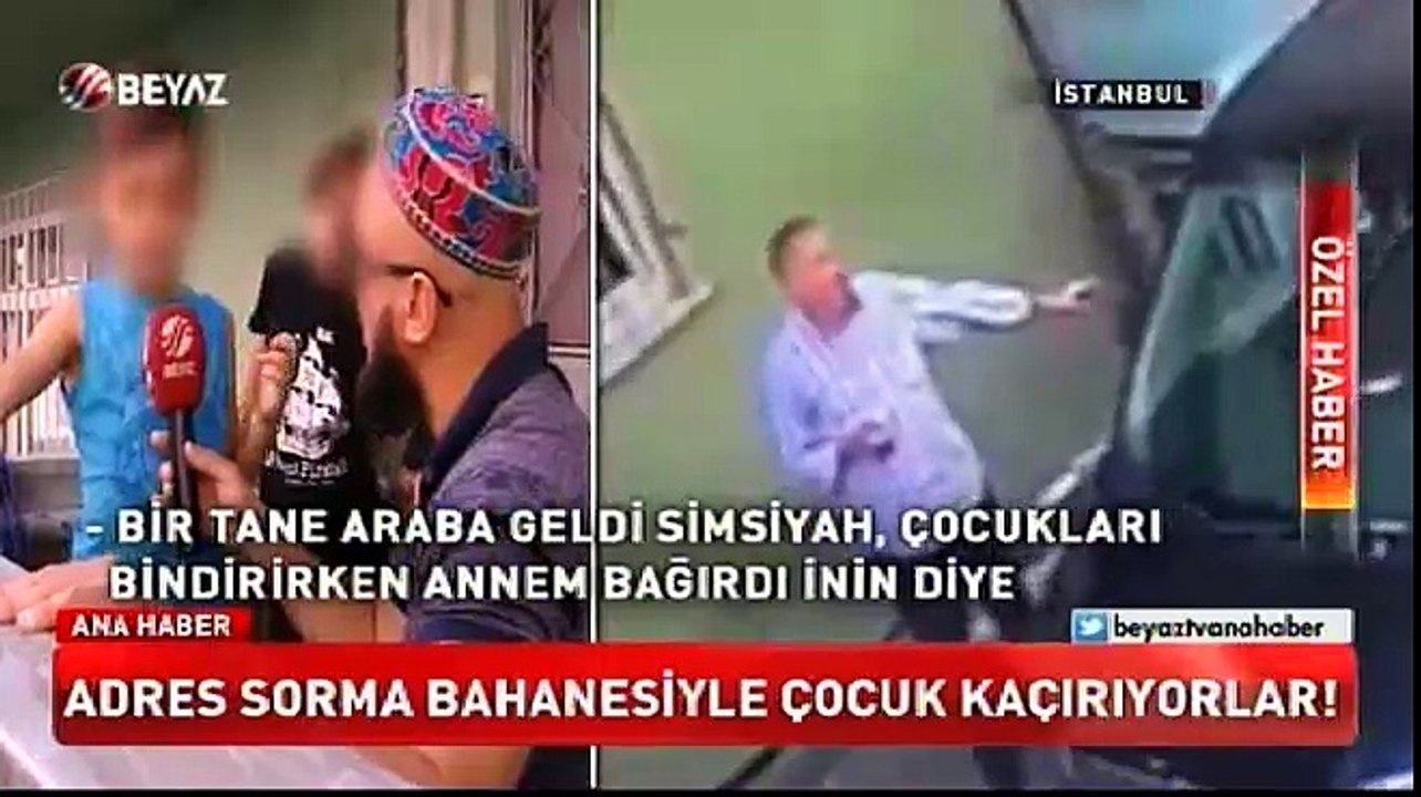 Adres sorma bahanesiyle çocuk kaçırıyorlar