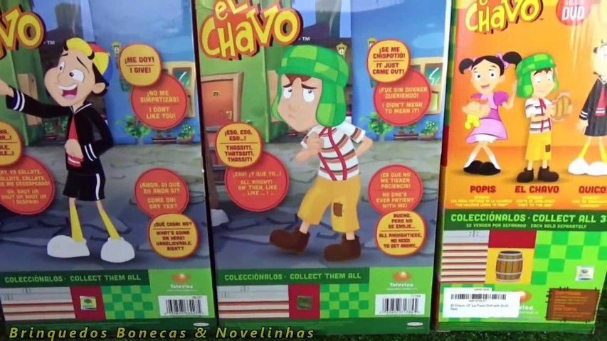 Brinquedo do Chaves Bonecos que falam do Chaves Quico Pópis juguetes el  chavo del 8 – Видео Dailymotion