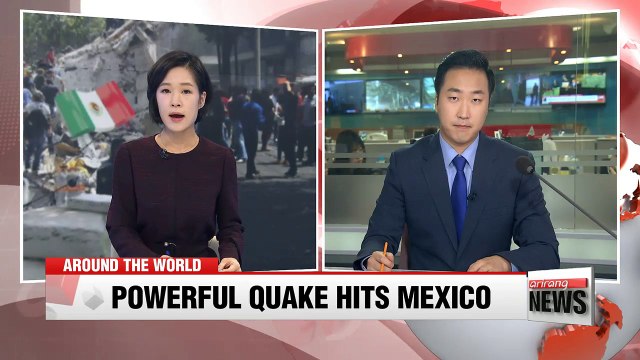 Powerful 7.1 magnitude earthquake strikes Mexico