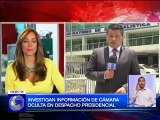 Investigan información de cámara oculta en Despacho Presidencial