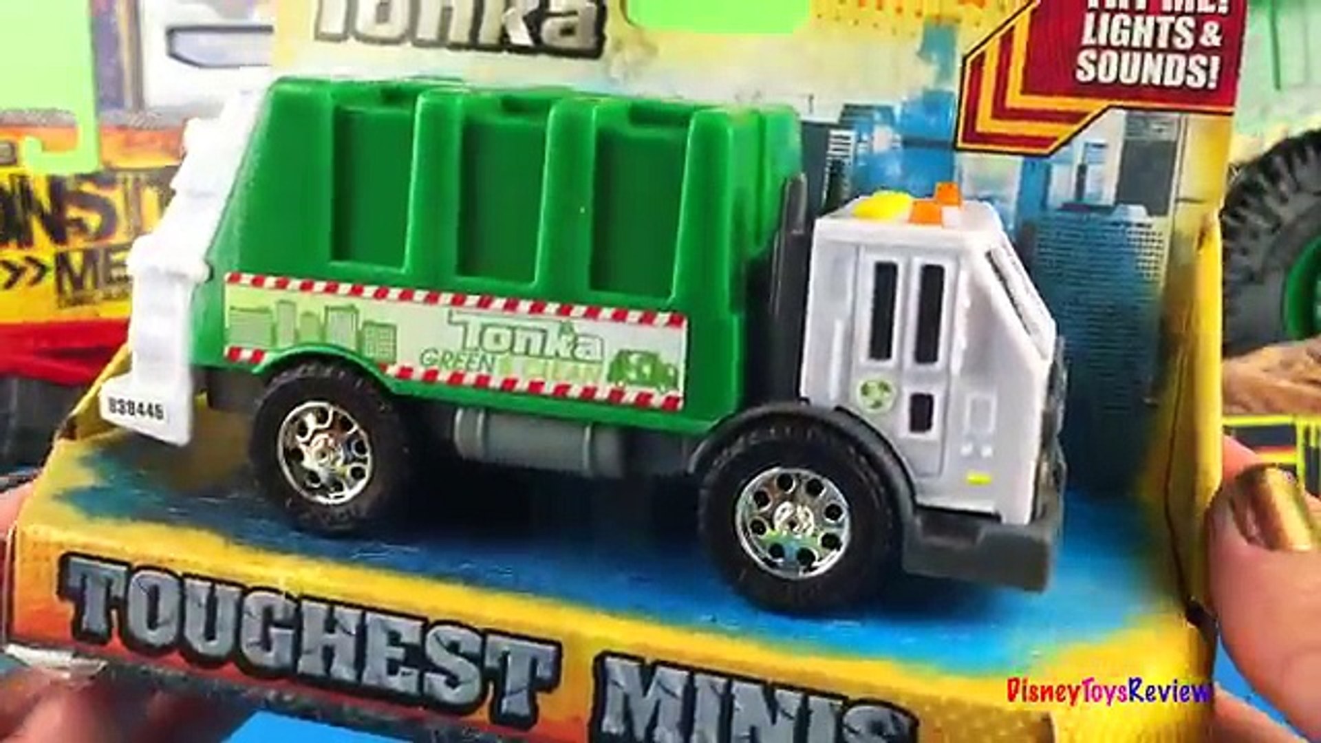 tonka toughest minis garbage truck