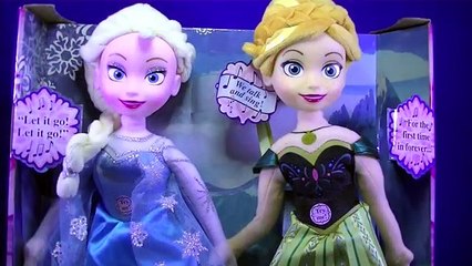 Download Video: NEW | FROZEN Singing and Talking Anna & Elsa Dolls - Toy Hunt Purchase - Awesome Toys TV