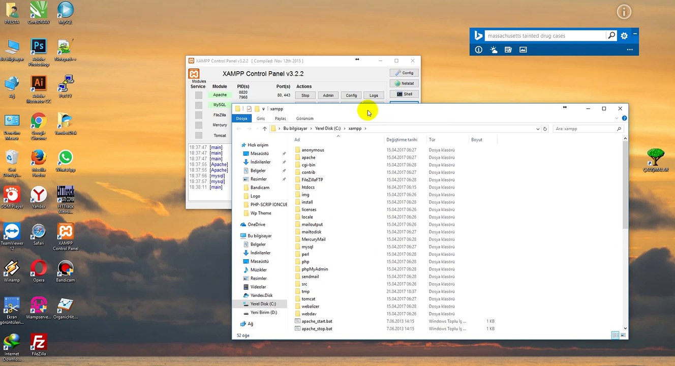 PrestaShop LocalHost Kurulumu ( XAMPP SERVER )