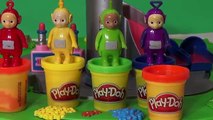 Play Doh Teletubbies fun building Tinky Winky, Dipsy, LaaLaa, and Po