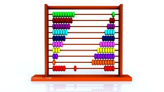 Learn numbers for kids │ Number counting with Abacus │ Kids rhymes and videos