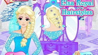 Gelé coiffures et Anna Elsa coiffures coeur froid Anny Elzy