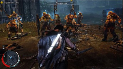 middle earth shadow of Mordor par17 ช่วยเจ้าหญิงออกจากค่ายอุรุค