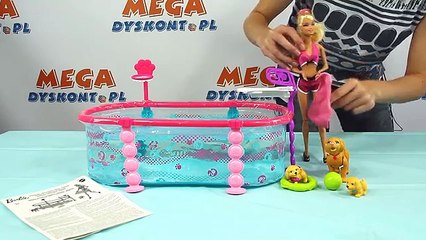 Barbie Puppy Swim School Pool / Barbie i Basen Pływających Szczeniaczków - Barbie - Mattel