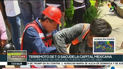 México: pdte. Enrique Peña Nieto activa Plan MX tras sismo